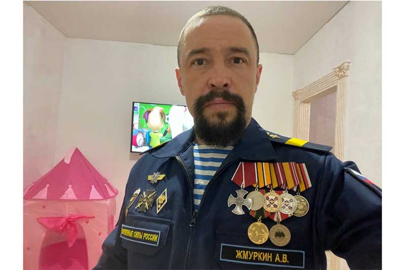 Новотроицк проводил в последний путь командира части «Хутор Молькина» Алексея Жмуркина