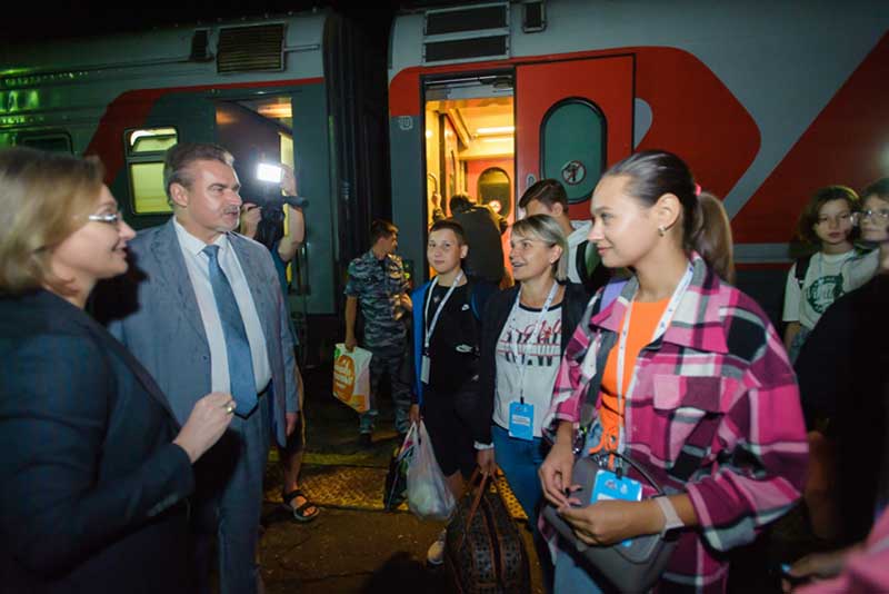 В Оренбуржье приехали школьники из ДНР