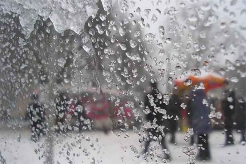 Дождь со снегом и до +3 градусов ожидаются днем 28 марта в Оренбургской области
