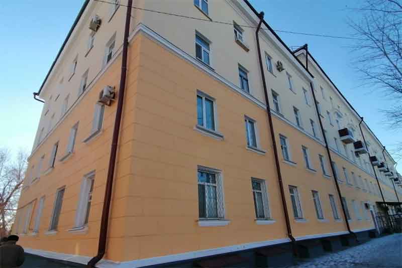 В Новотроицке отремонтированы первые шесть домов исторического центра города