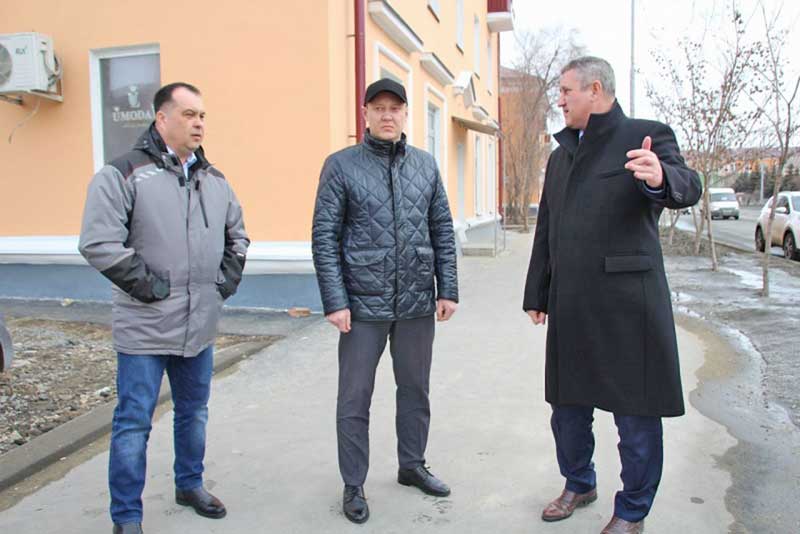 Новотроицк, в рамках рабочего визита, посетили члены Правительства Оренбургской области