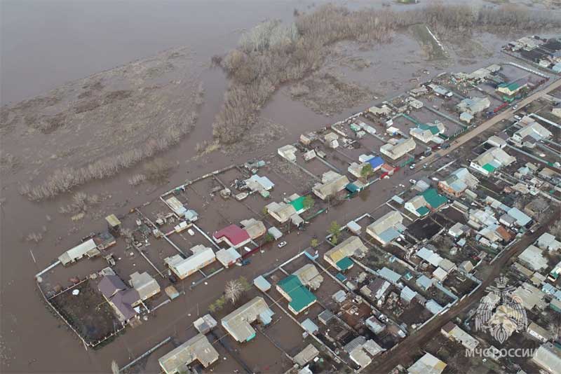 В Оренбуржье в 7 территориях складывается непростая ситуация с паводком