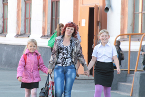 Первый раз в русский класс