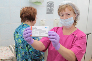 На прививку становись!