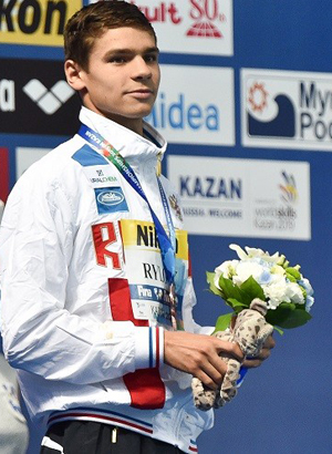 Новотроицкий пловец Евгений Рылов признан спортсменом года