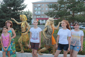 В сентябре на улицах города появятся живые статуи