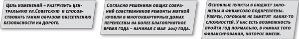 Пассажирские перевозки, капремонт, уборка снега –
о том, что волнует горожан