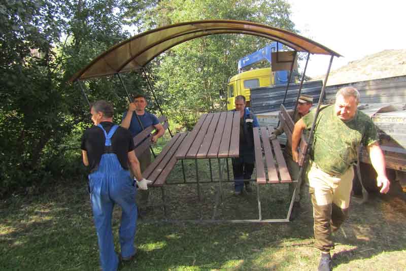 Три родника в заказнике «Губерлинские горы» благоустроили работники Новотроицкого цементного завода