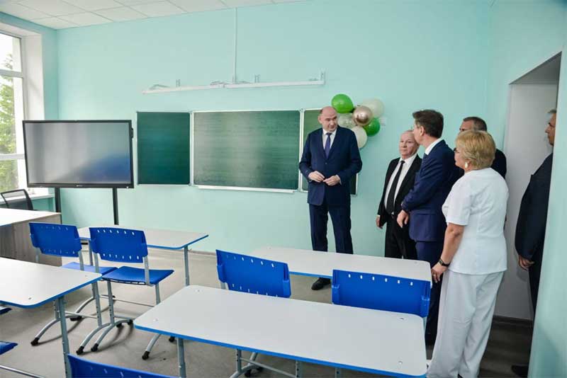 Первого сентября врио губернатора области Евгений Солнцев работал в Бузулуке и Бузулукском районе