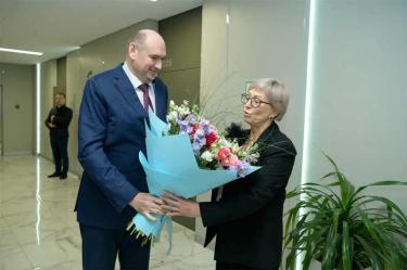 Начальник Оренбургского президентского кадетского училища генерал – майор Татьяна Машковская отметила 70 летний юбилей