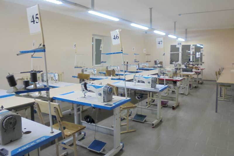 В Исправительной колонии-5 Новотроицка на отремонтированных площадях организовали швейное производство