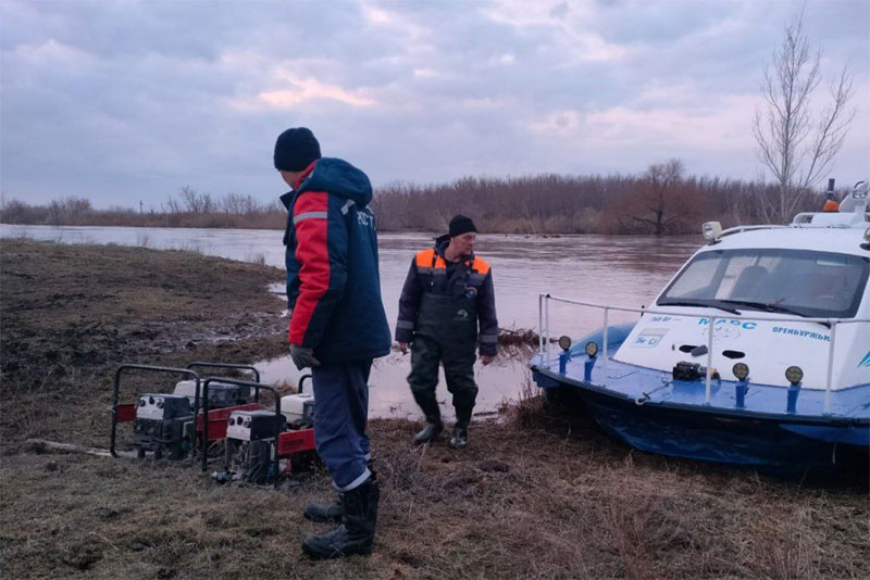 Паводок в Оренбуржье приближается к пиковым значениям