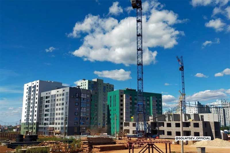 В Оренбуржье в прошлом году достигнут рекордный объём ввода жилья за последние десять лет