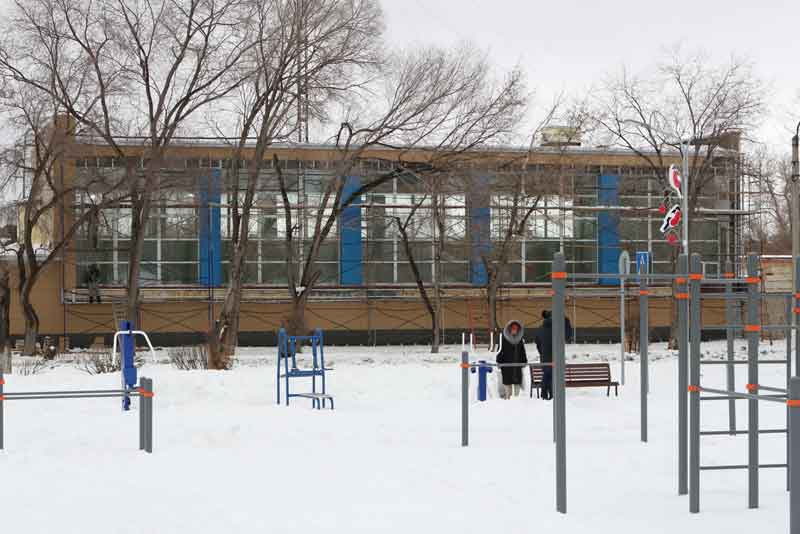 Обновленная спортивная школа готовится к открытию (фото)