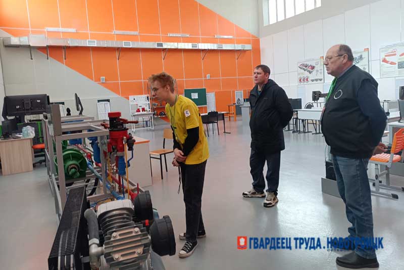 Новотроицкий политехнический колледж стал одной из площадок регионального этапа Всероссийского чемпионата «Профессионалы»