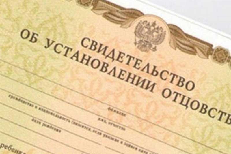 Судом удовлетворено заявление  о признании отцовства