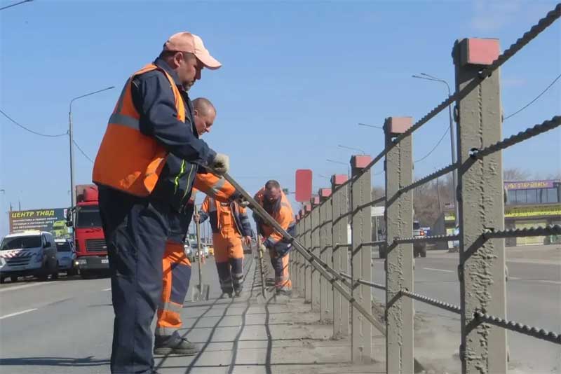 Начались работы по подготовке дорог Оренбуржья готовят к летней эксплуатации  