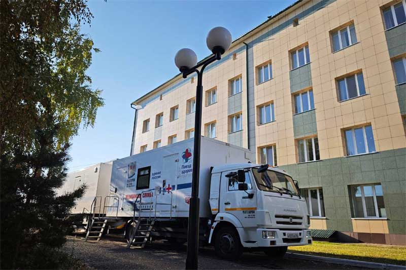В Оренбуржье медики «Поезда здоровья»  провели более 21 тысячи осмотров