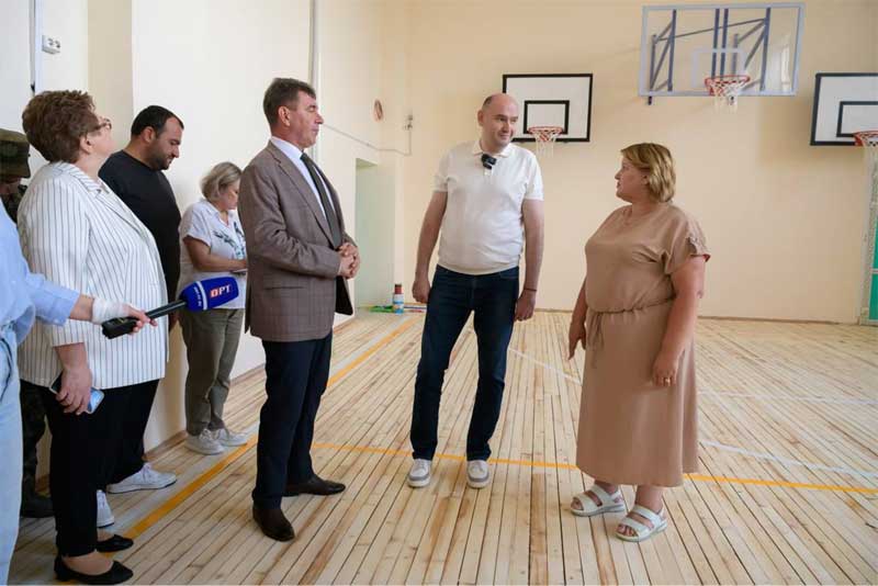 Врио губернатора области Евгений Солнцев работал в Тоцком районе