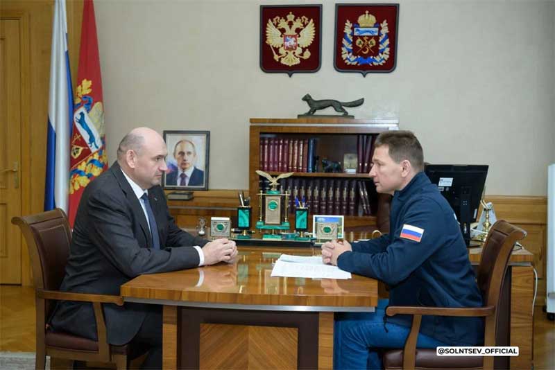С рабочим визитом в Оренбуржье находится первый замминистра транспорта РФ Валентин Иванов