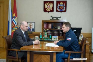 С рабочим визитом в Оренбуржье находится первый замминистра транспорта РФ  Валентин  Иванов