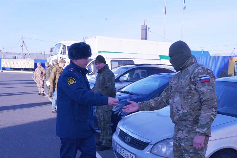 Управление федеральной Службы исполнения наказаний Оренбуржья отправило в зону СВО шесть автомобилей