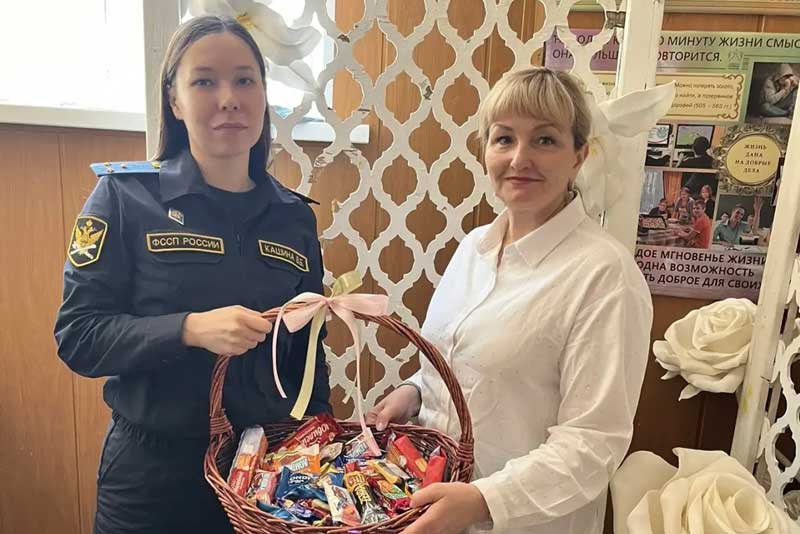Судебные приставы Оренбуржья стали участниками благотворительной акции «Пасхальная радость»