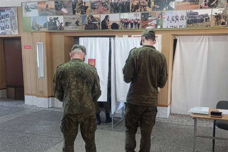В Оренбуржье голосование открыли военнослужащие