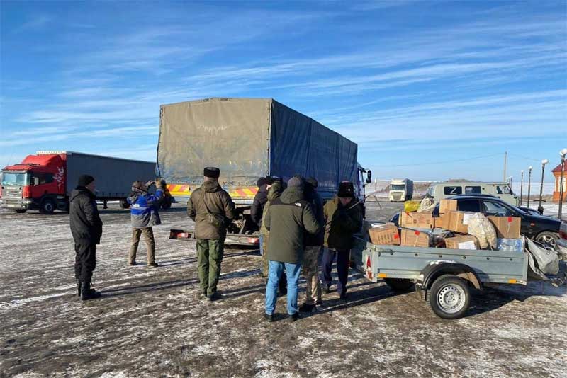 Гуманитарный груз из Оренбургской области доставили в Луганск
