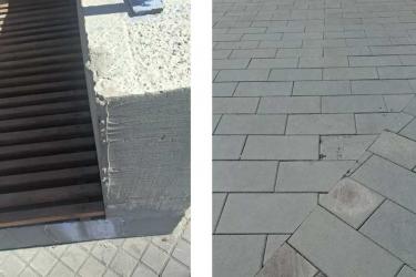 В Новотроицке до конца апреля подрядчик должен устранить дефекты, выявленные на благоустроенной городской площади