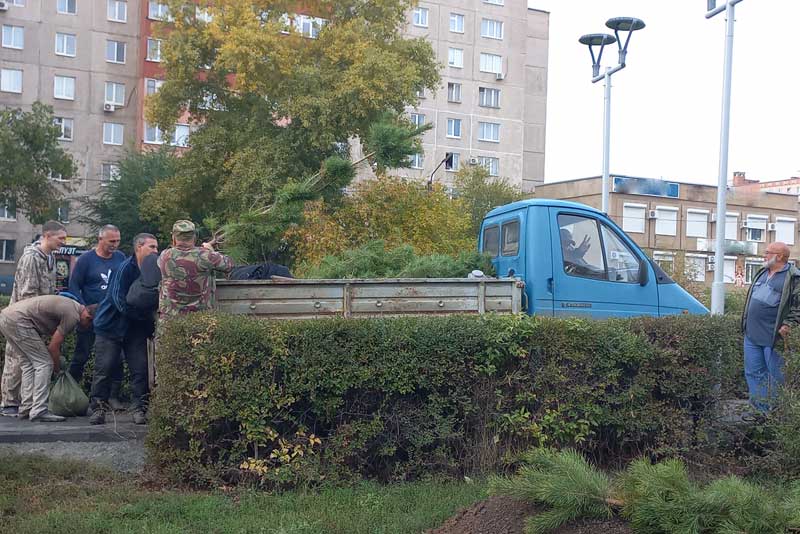 Экологический десант ветеранов боевых действий и юнармейцев