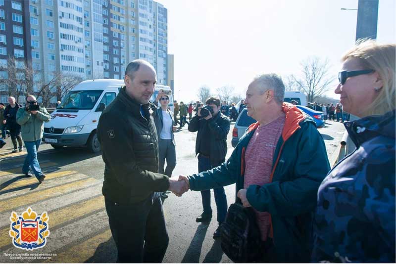 Паводковая ситуация в Оренбуржье – на контроле министра строительства и ЖКХ России Ирека Файзуллина и губернатора региона Дениса Паслера