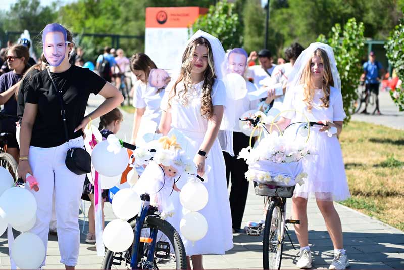 При поддержке Уральской Стали в Новотроицке прошёл велопарад