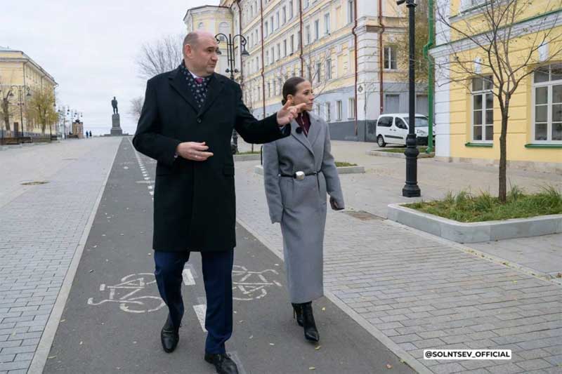 Евгений Солнцев  принял участие в съёмках проекта Первого канала  «Большие семьи большой страны» с Юлией Барановской.