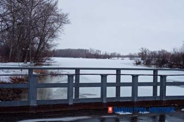 Уровень Урала в районе Новотроицка за сутки поднялся на один метр