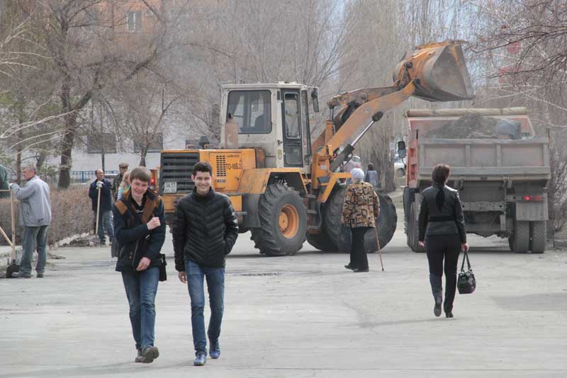 Сделаем город чистым