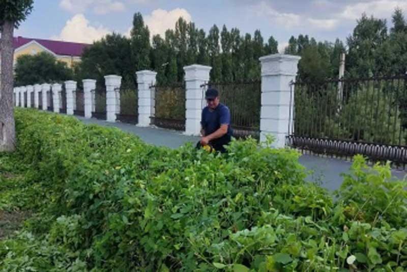 В Новотроицке заметно активизировались работы по благоустройству города