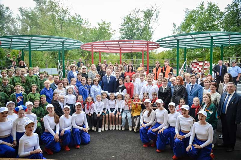Евгений Солнцев оценил капитальный ремонт детского оздоровительно-образовательного лагеря «Юность», пострадавшего во время паводка