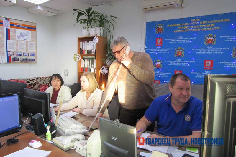 Муниципальные службы Новотроицка все новогодние праздники трудились в рабочем ритме