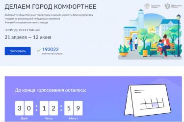 Оренбуржцы голосуют за проекты благоустройства общественных пространств