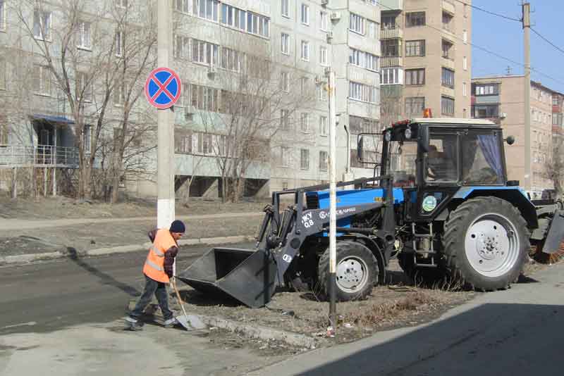 Все на уборку! В Новотроицке стартовал общегородской субботник