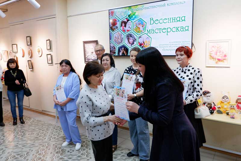 В Новотроицком музее открылась «Весенняя мастерская» (0+)