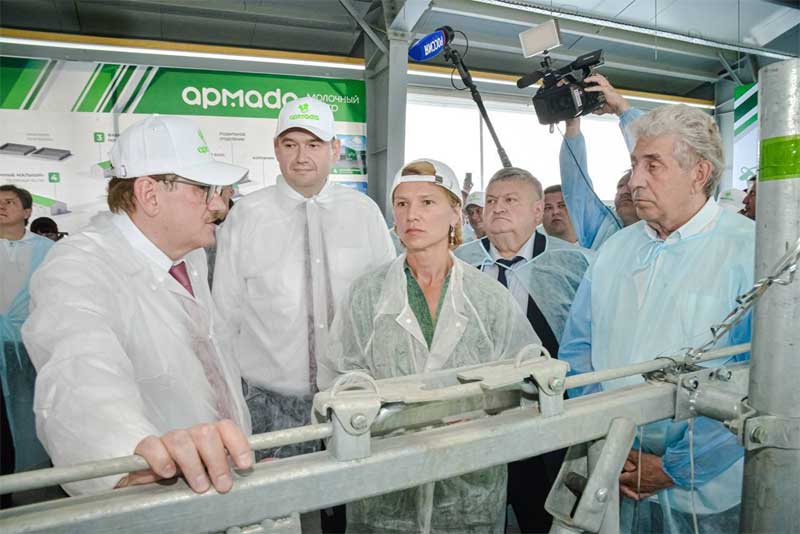 Инновационный молочный центр «Армада» открылся в Оренбуржье