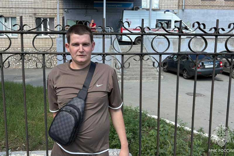 Новотройчанин спас на пожаре двух детей
