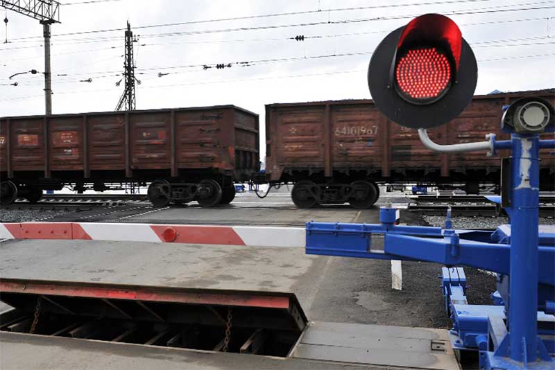 В Оренбуржье с начала года на железной дороге произошло три ДТП