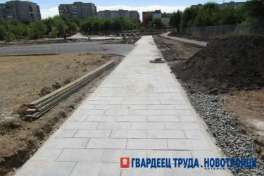 В октябре в Новотроицке появится еще одна зона отдыха, оборудованная на средства федерального гранта