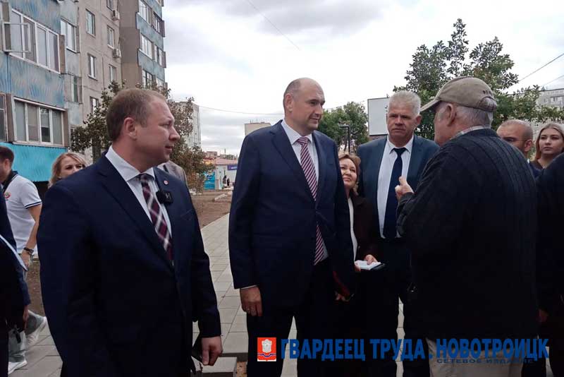 Рабочий визит губернатора Оренбуржья Евгения Солнцева в Новотроицк