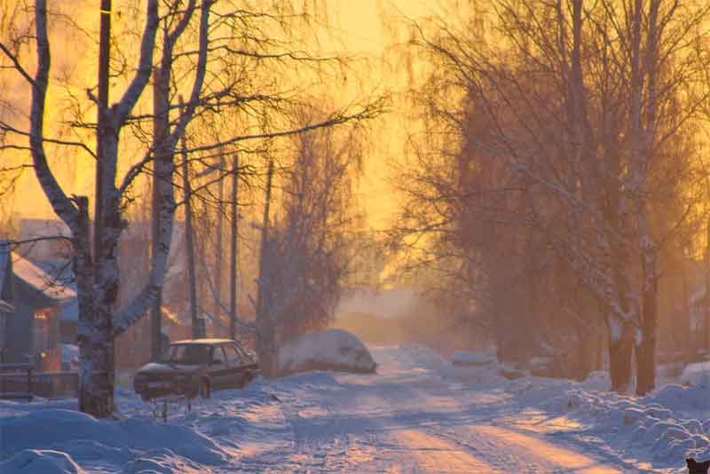 Туман и морозы до -26 градусов ожидаются в Оренбуржье