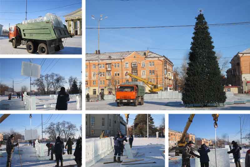 В городе «запахло» ёлками