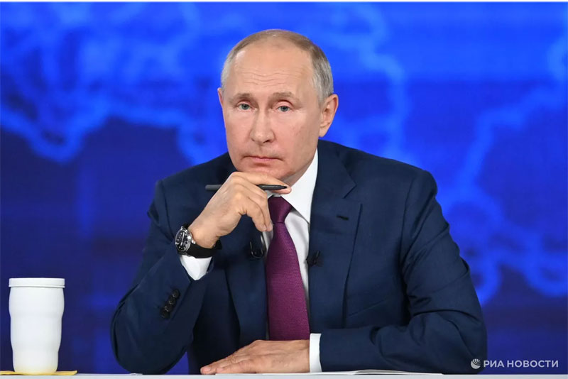 Прямая линия и ежегодная большая пресс-конференция Президента России  Владимира Путина 